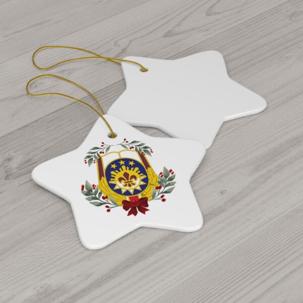 WACH Ceramic Ornament, 3 Shapes - Image 6