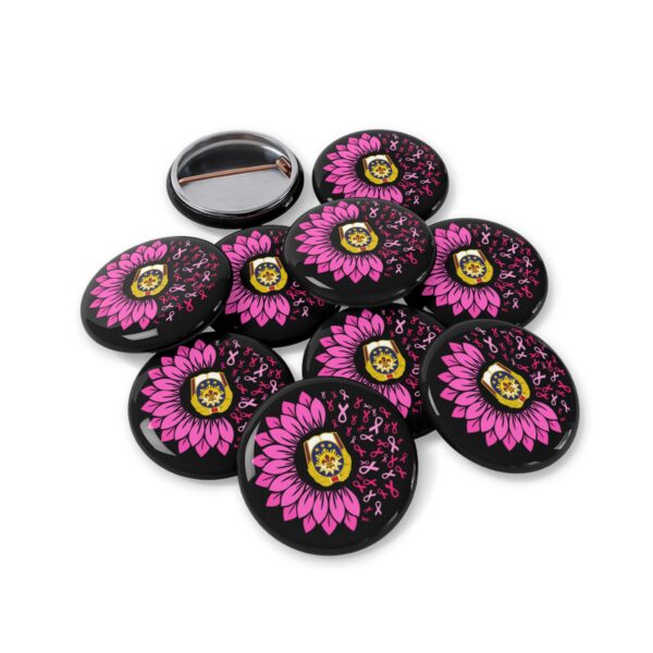 Breast Cancer WACH Round Pins - Bulk Discount - Image 4