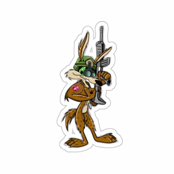 Obi the Coyote WACH Kiss-Cut Stickers - Image 8