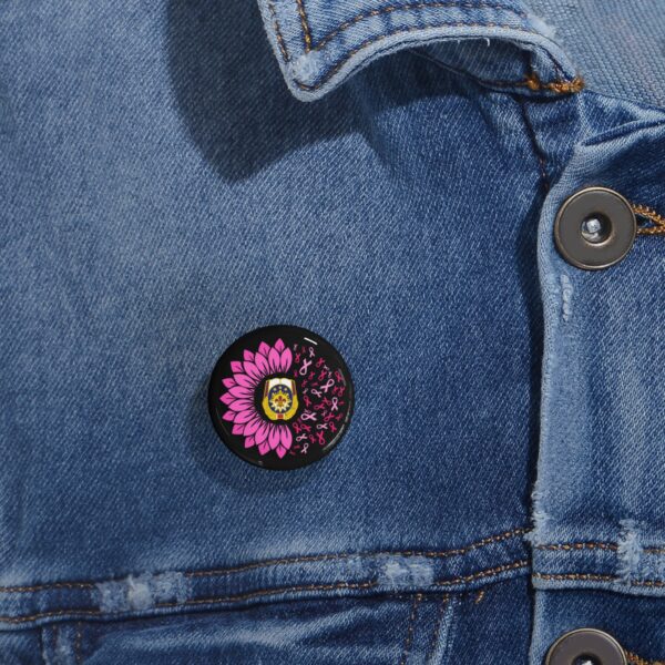 Breast Cancer WACH Round Pins - Bulk Discount - Image 2