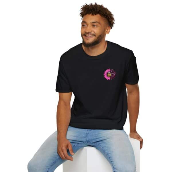WACH Give Cancer the Boot Unisex Softstyle T-Shirt - Image 12