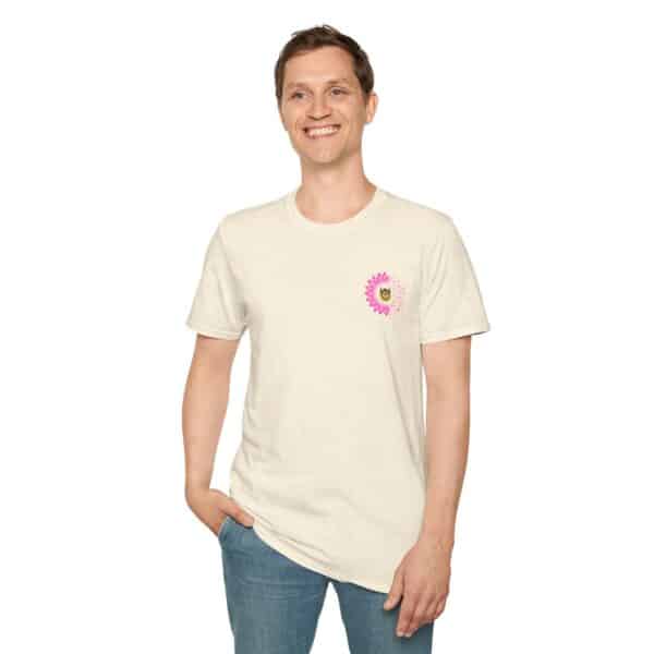WACH Give Cancer the Boot Unisex Softstyle T-Shirt - Image 43