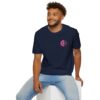 WACH Give Cancer the Boot Unisex Softstyle T-Shirt - Image 72