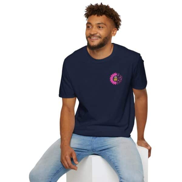 WACH Give Cancer the Boot Unisex Softstyle T-Shirt - Image 72