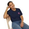 WACH Give Cancer the Boot Unisex Softstyle T-Shirt - Image 70