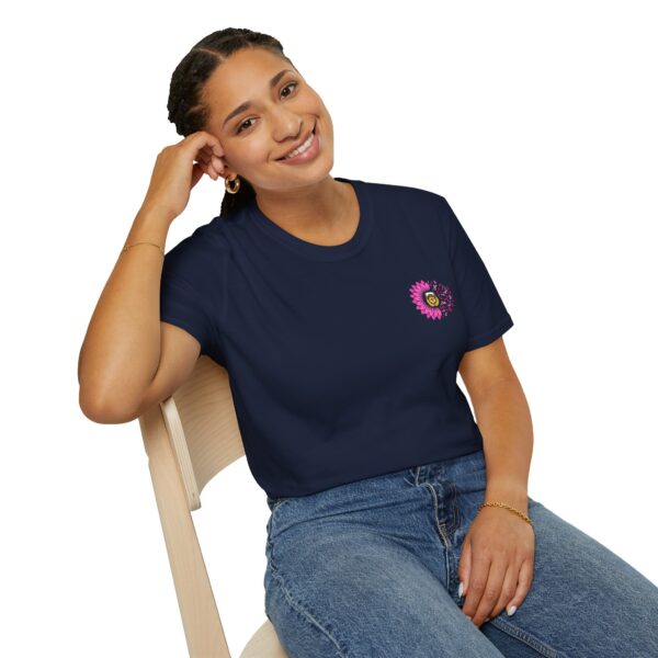 WACH Give Cancer the Boot Unisex Softstyle T-Shirt - Image 70