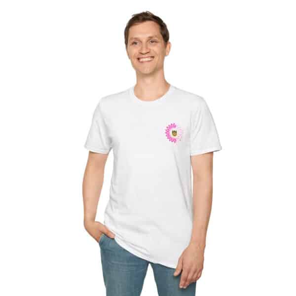 WACH Give Cancer the Boot Unisex Softstyle T-Shirt - Image 19