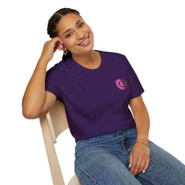 WACH Give Cancer the Boot Unisex Softstyle T-Shirt - Image 82