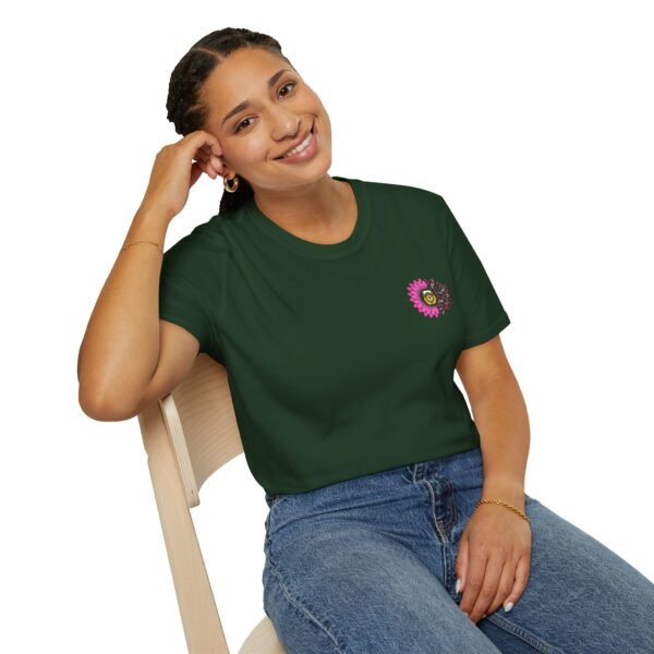 WACH Give Cancer the Boot Unisex Softstyle T-Shirt - Image 58