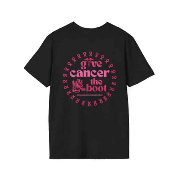WACH Give Cancer the Boot Unisex Softstyle T-Shirt