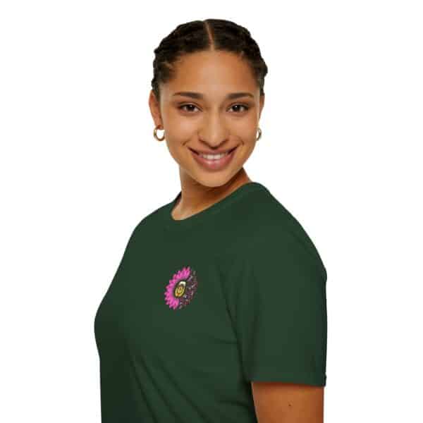 WACH Give Cancer the Boot Unisex Softstyle T-Shirt - Image 57