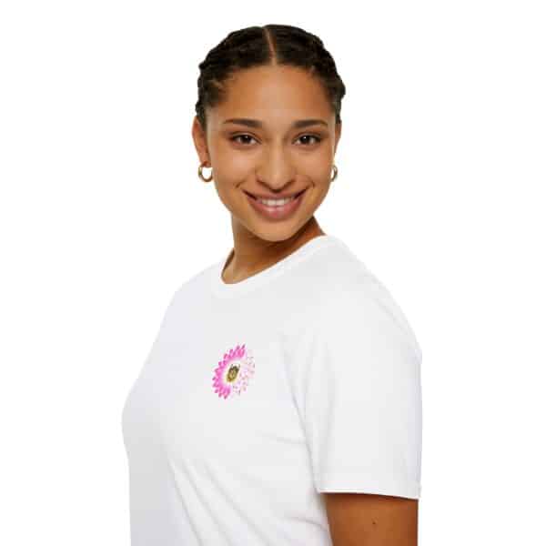 WACH Give Cancer the Boot Unisex Softstyle T-Shirt - Image 21