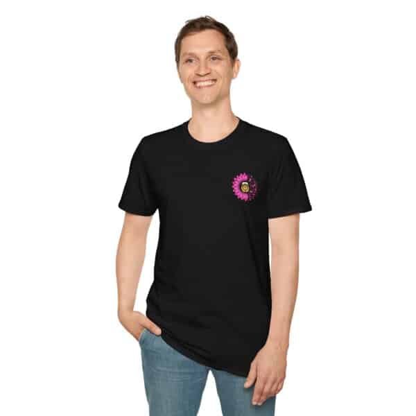 WACH Give Cancer the Boot Unisex Softstyle T-Shirt - Image 7