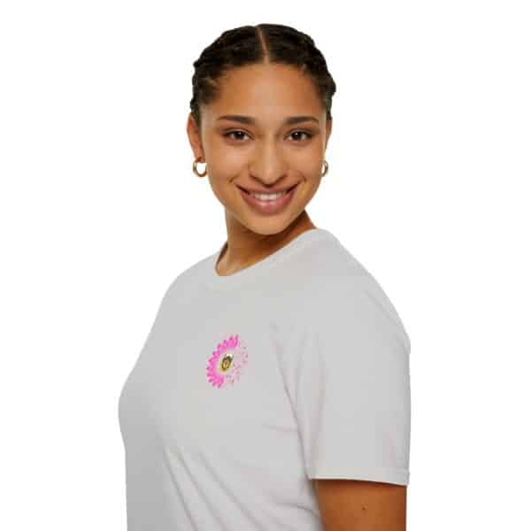 WACH Give Cancer the Boot Unisex Softstyle T-Shirt - Image 33