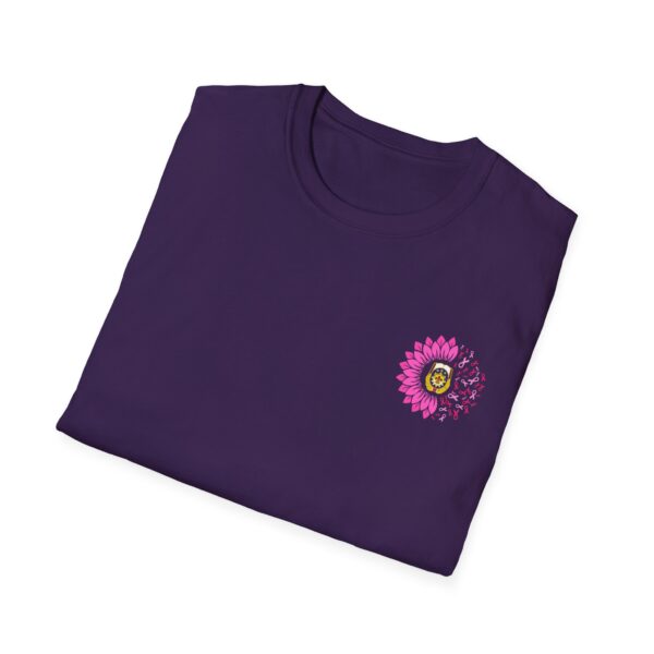 WACH Give Cancer the Boot Unisex Softstyle T-Shirt - Image 76