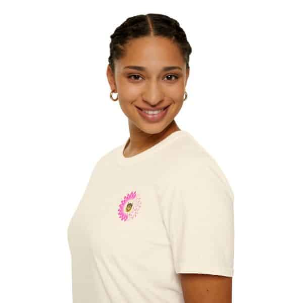 WACH Give Cancer the Boot Unisex Softstyle T-Shirt - Image 45