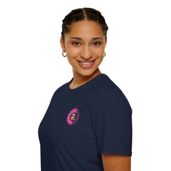 WACH Give Cancer the Boot Unisex Softstyle T-Shirt - Image 69