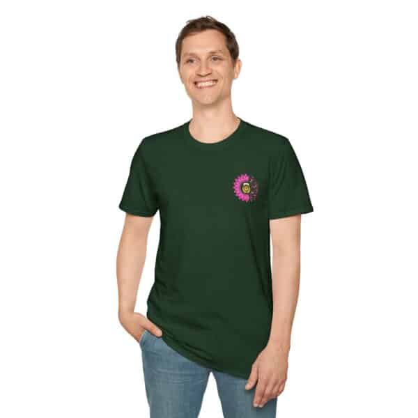WACH Give Cancer the Boot Unisex Softstyle T-Shirt - Image 55