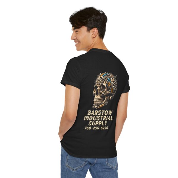 Barstow Industrial Skull Cotton Tee - Image 7
