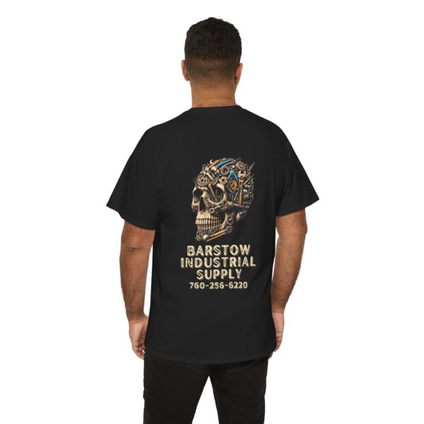 Barstow Industrial Skull Cotton Tee - Image 6