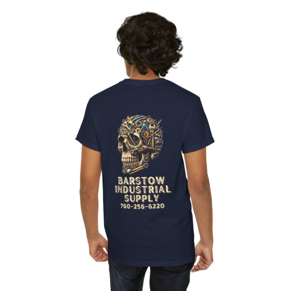 Barstow Industrial Skull Cotton Tee - Image 2