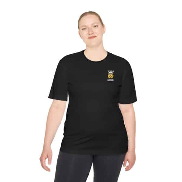 WACH Clinical Services Unisex Moisture Wicking Tee - Image 4