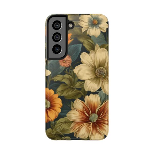 Vintage Floral Tough Phone Case - Image 88