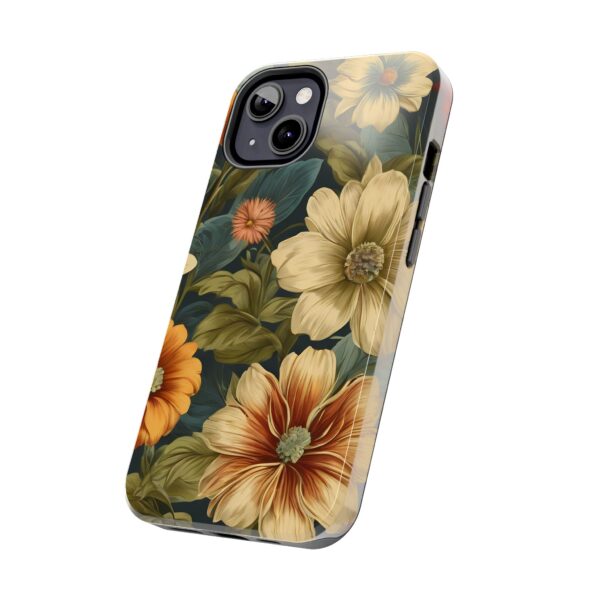 Vintage Floral Tough Phone Case - Image 42