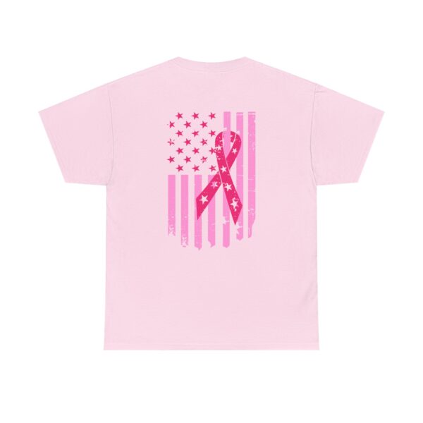 WACH Breast Cancer Awareness Flag Unisex Heavy Cotton Tee - Image 50