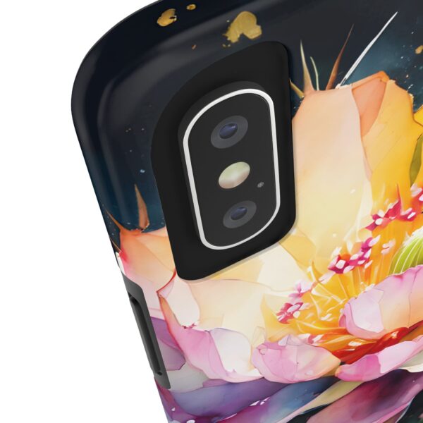 Bee in Cactus Flower Tough Phone Case - Image 3