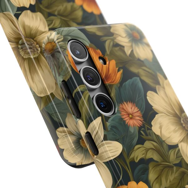 Vintage Floral Tough Phone Case - Image 81