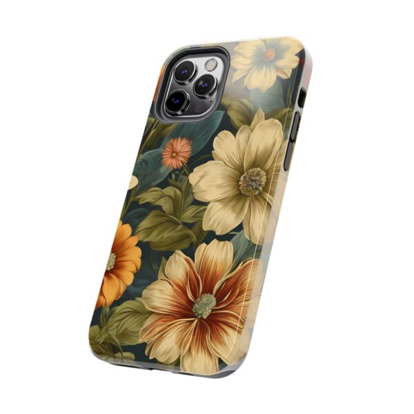 Vintage Floral Tough Phone Case - Image 34