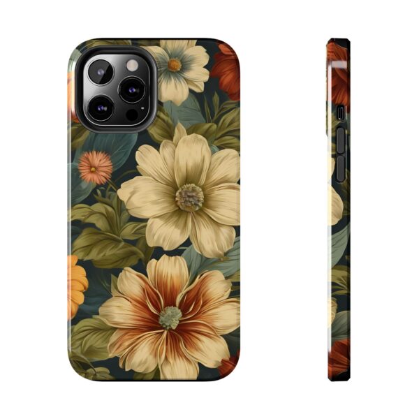 Vintage Floral Tough Phone Case - Image 36
