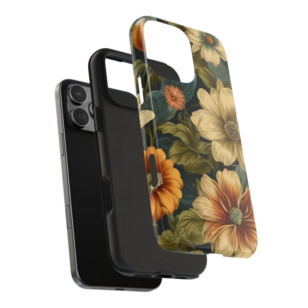 Vintage Floral Tough Phone Case - Image 101