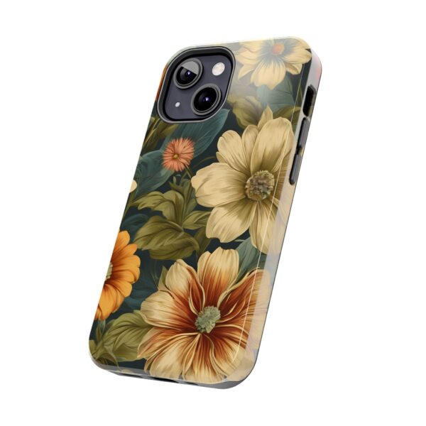 Vintage Floral Tough Phone Case - Image 46