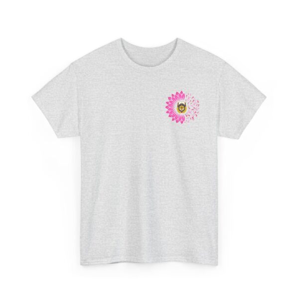 WACH Breast Cancer Awareness Flag Unisex Heavy Cotton Tee - Image 7