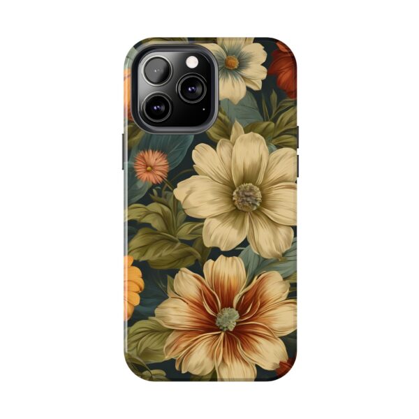 Vintage Floral Tough Phone Case - Image 53