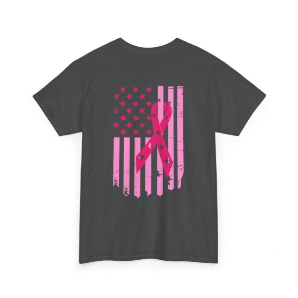 WACH Breast Cancer Awareness Flag Unisex Heavy Cotton Tee - Image 28