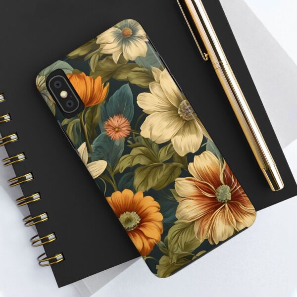 Vintage Floral Tough Phone Case - Image 9
