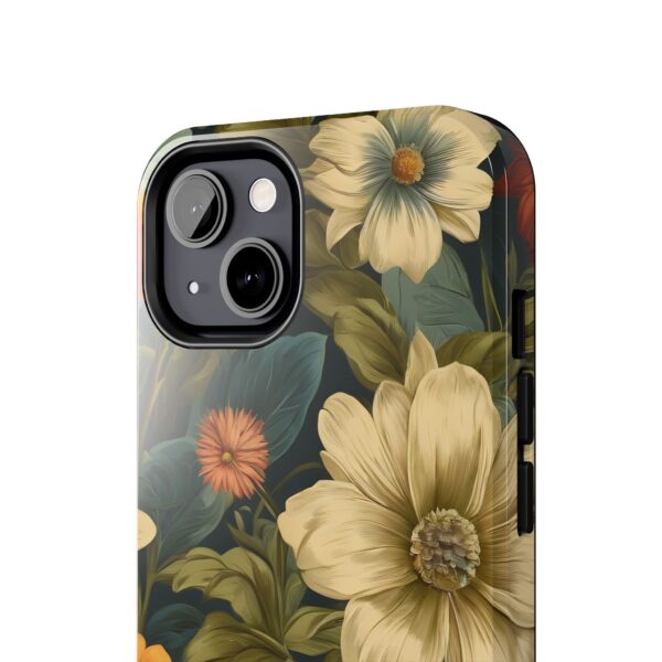 Vintage Floral Tough Phone Case - Image 43