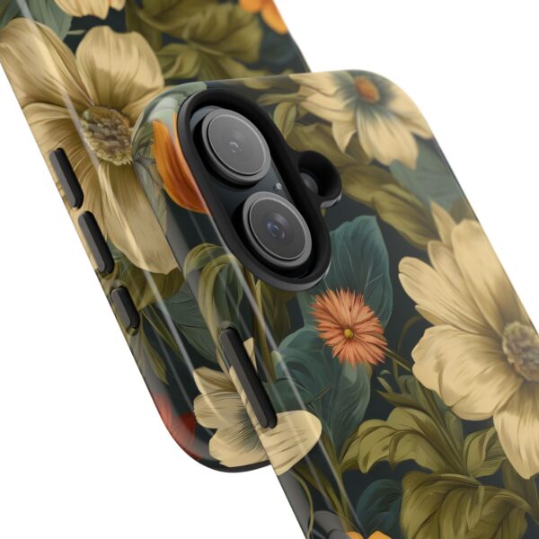 Vintage Floral Tough Phone Case - Image 103
