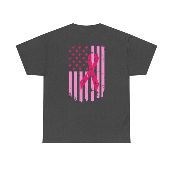 WACH Breast Cancer Awareness Flag Unisex Heavy Cotton Tee - Image 26