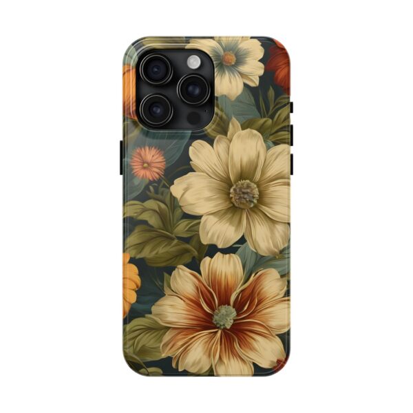 Vintage Floral Tough Phone Case - Image 76