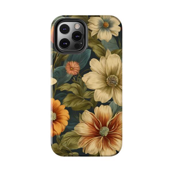 Vintage Floral Tough Phone Case - Image 33