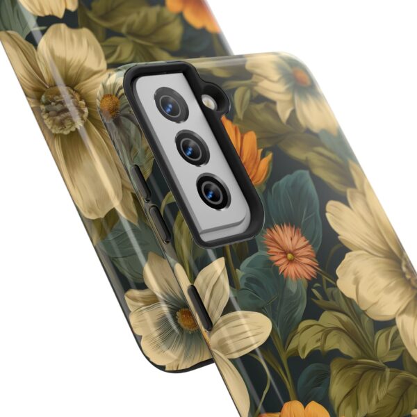 Vintage Floral Tough Phone Case - Image 93
