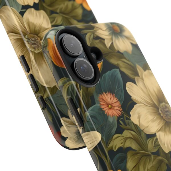 Vintage Floral Tough Phone Case - Image 106
