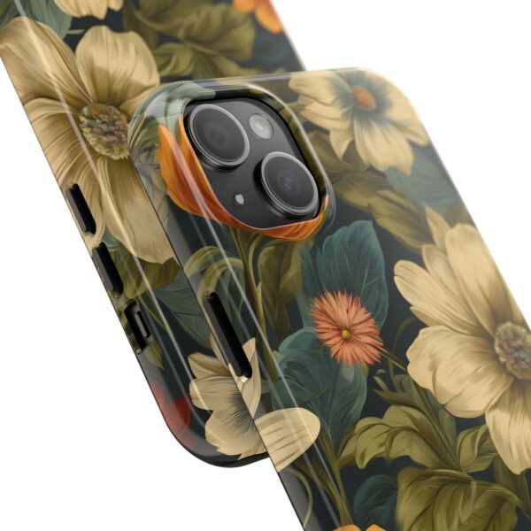 Vintage Floral Tough Phone Case - Image 73