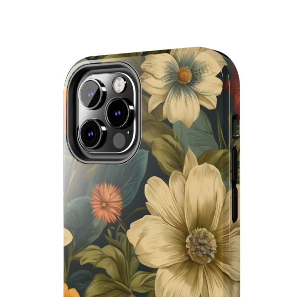 Vintage Floral Tough Phone Case - Image 35
