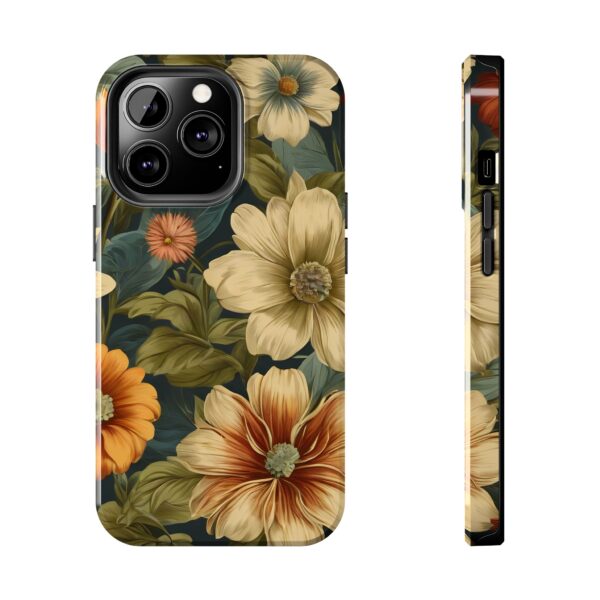 Vintage Floral Tough Phone Case - Image 48