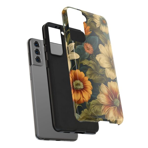 Vintage Floral Tough Phone Case - Image 95